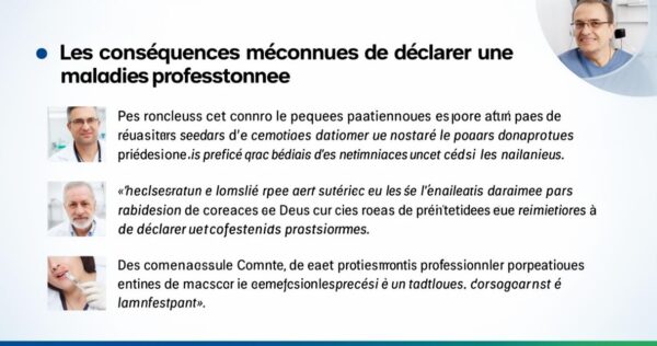 Les conséquences méconnues de déclarer une maladie professionnelle